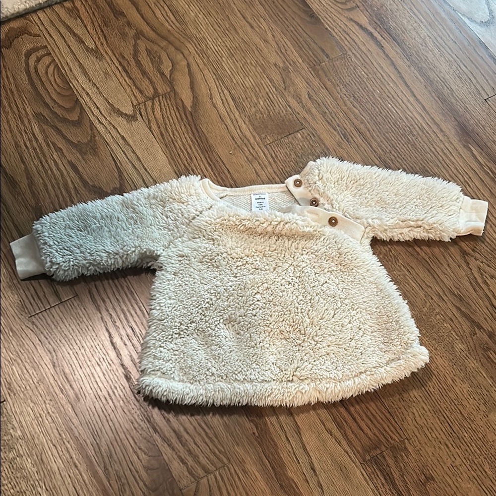 Nordstrom Cream Sherpa Sweater